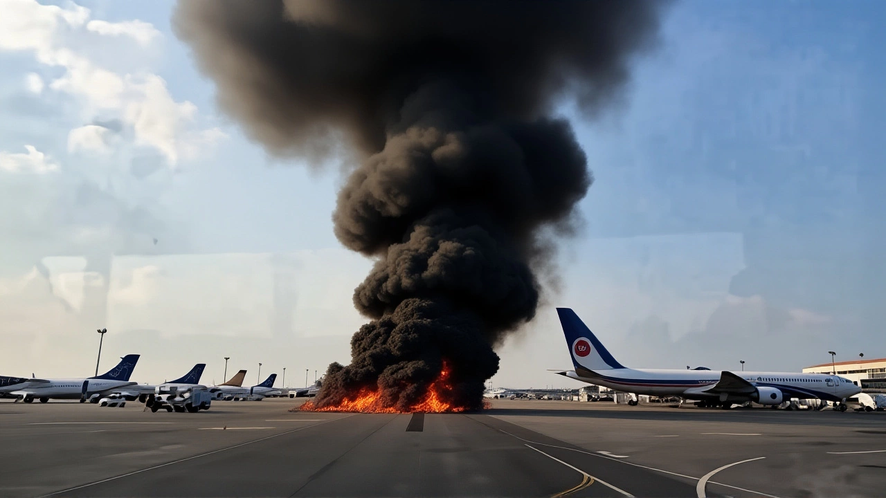 Dhaka in hoogste staat van paraatheid na brand en bommen op luchthaven en stad